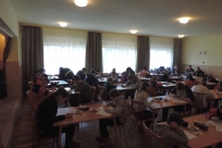 Uczniowie podczas testów